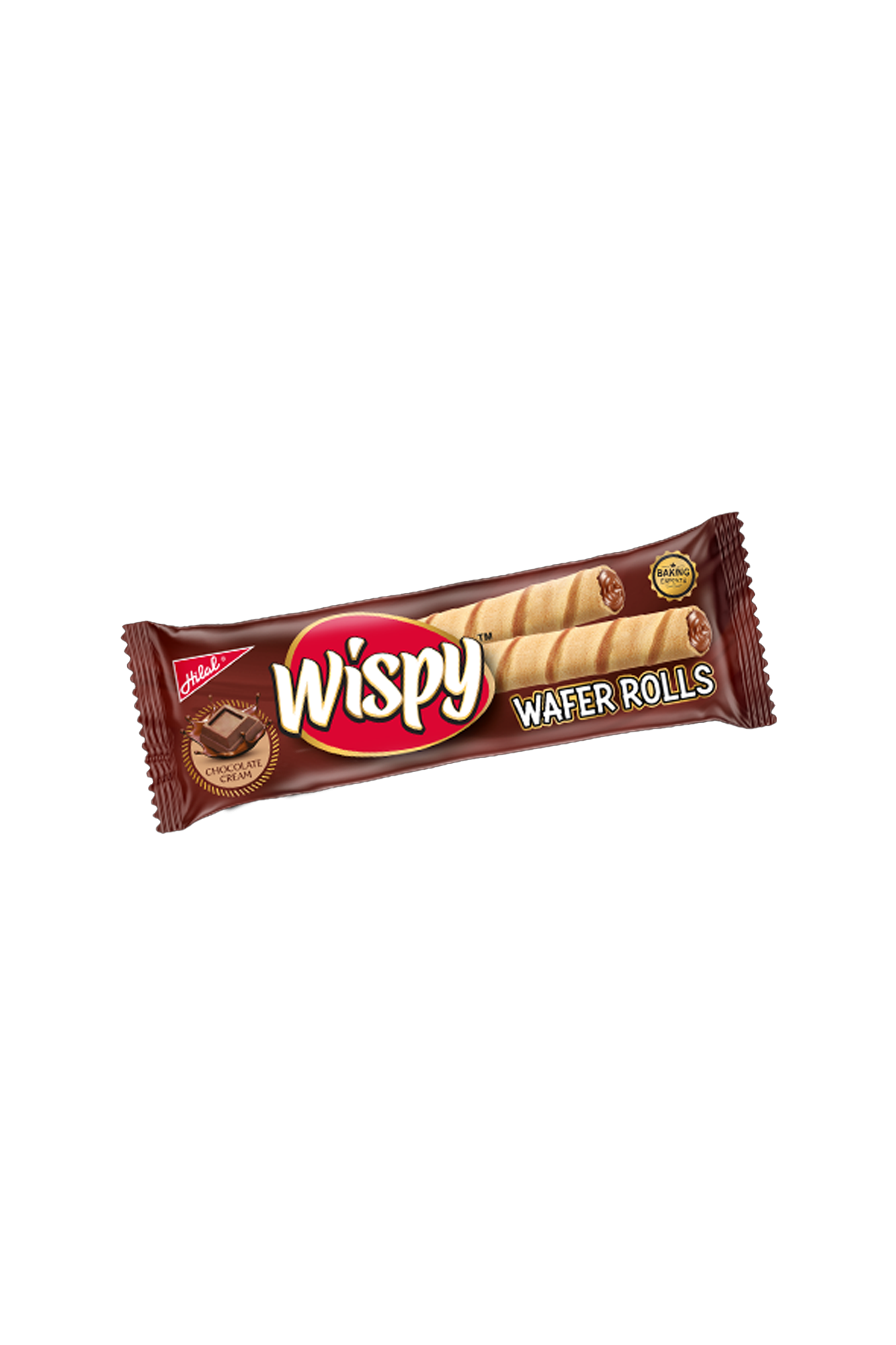 hilal wispy wafer chocolate rolls 20rs