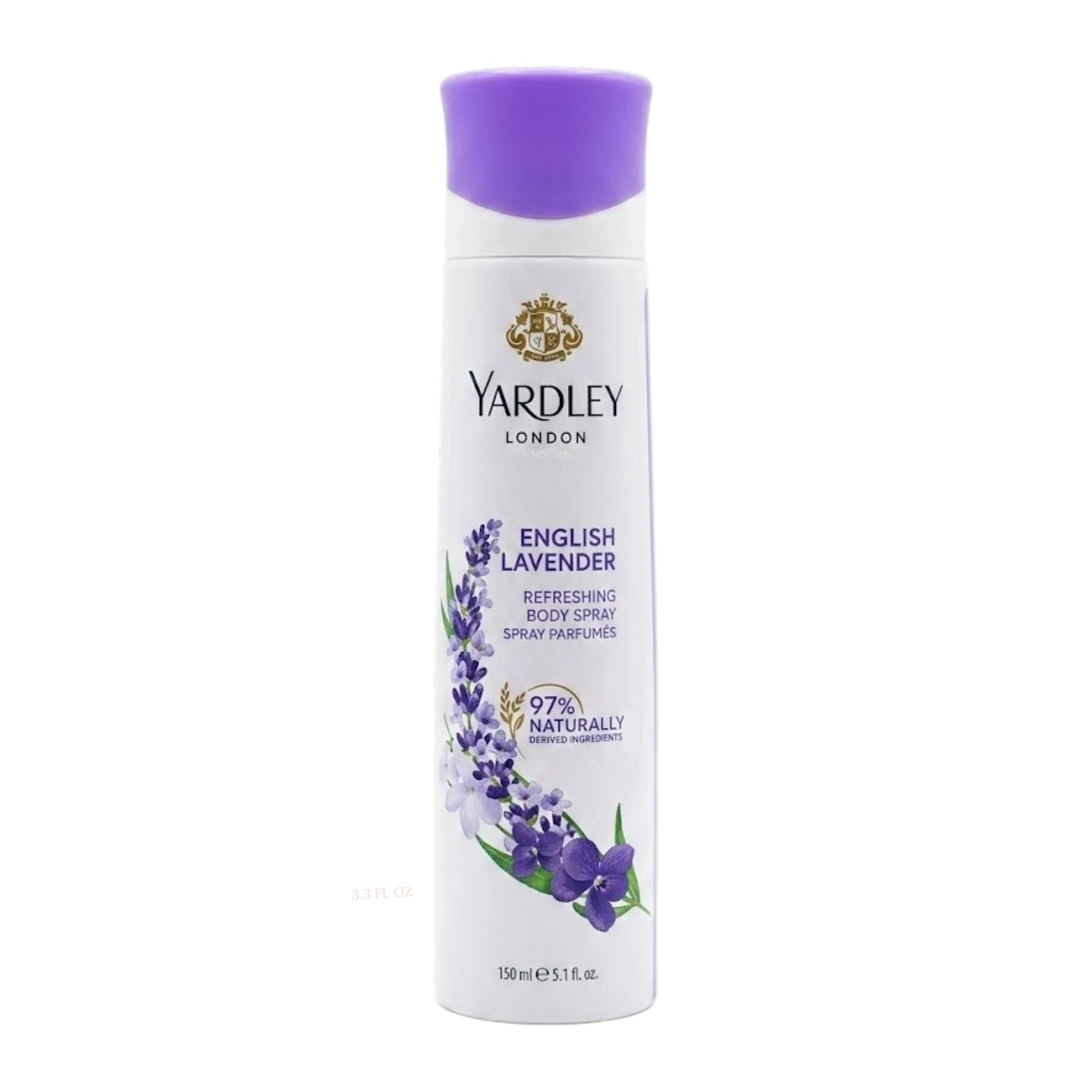 yardley body spray lavender 150ml