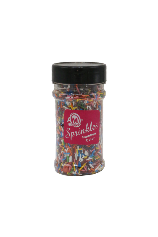 am sprinkle rainbow colour 125g