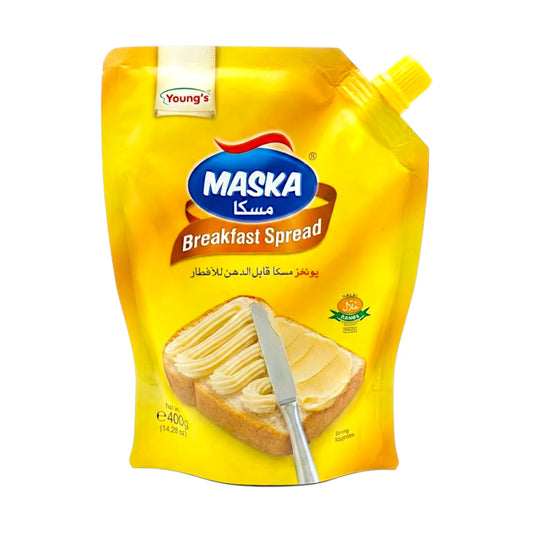 youngs maska breakfast spread 400g pouch