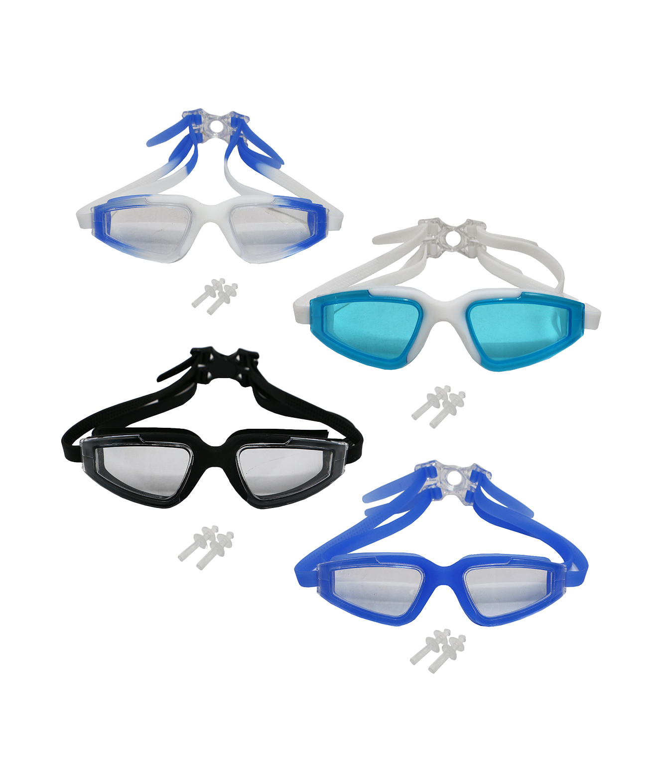 swmming goggles speedo with ear plug sb8600 handle box