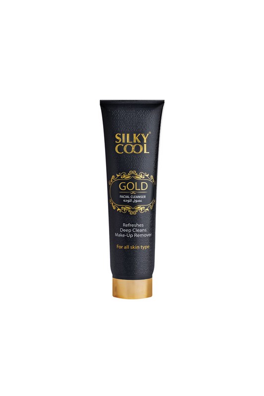 silky cool facial cleanser gold tube 140ml uae