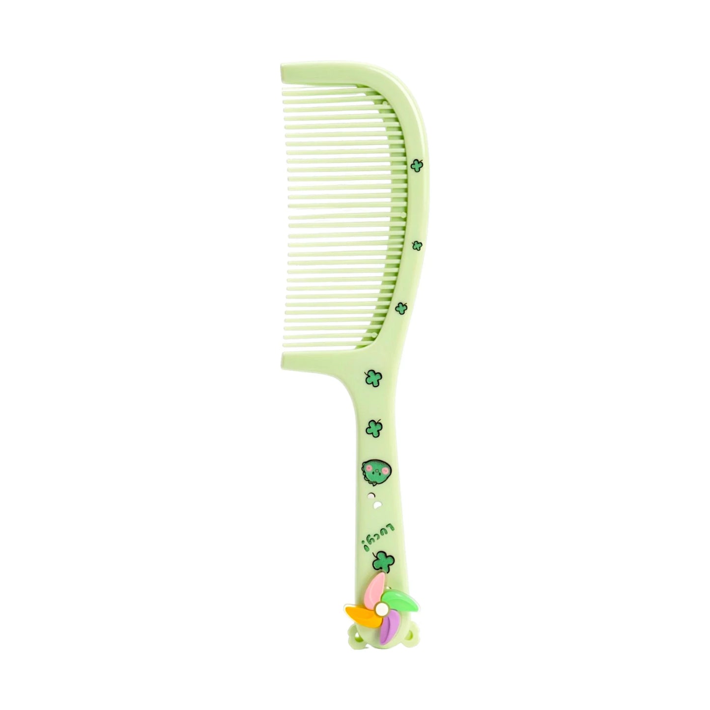 hair comb plastic handle china 6229