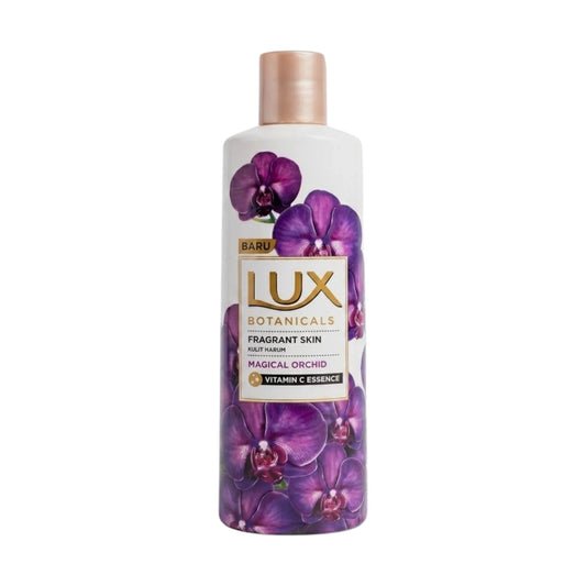 lux shower gel magical orchid 250ml indonesia